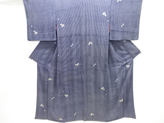 JAPANESE KIMONO / ANTIQUE KIMONO / SILK / KINSHA / ABSTRACT